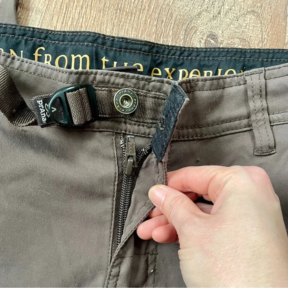 prAna Men's Zion Pant in Mud Brown Size 33W  32L M4ST32116 - Picture 5 of 12